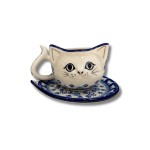 H16 Bunzlau Kop en schotel  1771X Black Cat 0,25 L 005 Bolle Mokken 240 ml